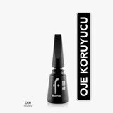 Flormar Gel Look Parlak Jel Görünüm Veren Oje Koruyucu Tırnak Cilası 000 Transparent