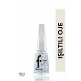 Flormar GL001 Stardust Yoğun Simli Şeffaf Oje