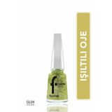 Flormar Gl004 Gold Rush Yoğun Simli Şeffaf Oje