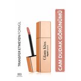 Flormar Glam Kiss Yüksek Pigmentli & Nemlendirici Cam Dudak Görünümlü Parlak Bitişli Ruj 003 Blush Dusk