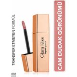 Flormar Glam Kiss Yüksek Pigmentli & Nemlendirici Cam Dudak Görünümlü Parlak Bitişli Ruj - 003 Rosy Veil - PEMBE