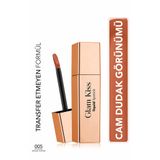 Flormar Glam Kiss Yüksek Pigmentli & Nemlendirici Cam Dudak Görünümlü Parlak Bitişli Ruj 005 Spiced Coffee
