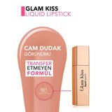 Flormar Glamm Kiss Nemlendirici Parlak Ruj 001