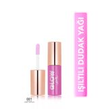 Flormar Glow Lip Oil Nemlendirici Etkili & Işıltılı Bitişli Renkli Dudak Yağı - 001 SHINE YOUR LIPS