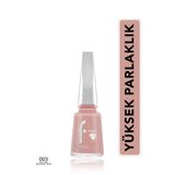 Flormar Higloss Uzun Süre Kalıcı Jel Görünümlü Oje 003 Antique Pink