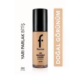 Flormar Invisible Cover Hd Fondöten 080 Soft Beige