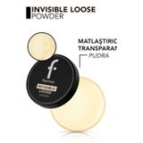 Flormar Invisible Loose Powder Transparan & Yarı Mat Bitişli Sabitleyici Toz Pudra