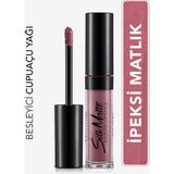 Flormar-İpeksi His Veren Silk Matte Nemlendirici ve Besleyici Mat Likit Ruj (019 Açık Mürdüm Moru) 8690604627622