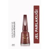 Flormar Jel Görünümlü Parlak Oje (BORDOMSU MOR) - Jelly Look Nail Enamel-jl61 Plum It Up-8690604612819