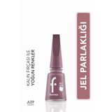Flormar Jel Görünümlü Parlak Oje (PEMBE) - Jelly Look Nail Enamel - Jl59 Country - 8690604612796