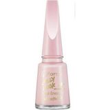 Flormar Jelly Look Oje L43 Icy Pink Renk Tonu ile Özel Özellikli 10 ml Tırnak Cilası - L43 Pink