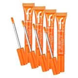 Flormar Juicy Renk Veren Meyve Aromalı Nemlendirici Dudak Parlatıcısı 002 Orange (4 paketi)