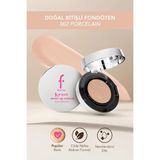Flormar K-Spirit Cover Up Yüksek Kapatıcı Uzun Süre Kalıcı Doğal Bitişli Cushion Fondöten - 002 Porcelain - PEMBE