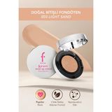 Flormar K-Spirit Cover Up Yüksek Kapatıcı Uzun Süre Kalıcı Doğal Bitişli Cushion Fondöten - 003 Light Sand - BEJ