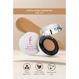 Flormar K-Spirit Cover Up Yüksek Kapatıcı Uzun Süre Kalıcı Doğal Bitişli Cushion Fondöten - 006 Oat - BEJ