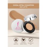 Flormar K-Spirit Cover Up Yüksek Kapatıcı & Uzun Süre Kalıcı Doğal Bitişli Fondöten - 004 Latte - BEJ