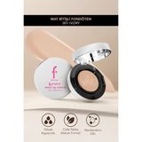 Flormar K-Spirit Cover Up Yüksek Kapatıcı Uzun Süre Kalıcı Yarı Mat Cushion Fondöten - 001 Ivory - BEJ