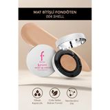 Flormar K-Spirit Cover Up Yüksek Kapatıcı Uzun Süre Kalıcı Yarı Mat Cushion Fondöten - 004 Shell - Beyaz