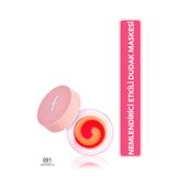 Flormar K-Spirit Yoğun Nemlendirici & Besleyici Etkili Dudak Maskesi - 001 Swirly Melon