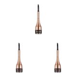 Flormar Kaş Maskarası Ve Kaş Farı - Brow Pomade 004 Dark Brown 8690604572212 32000061 One Size (3 paketi)