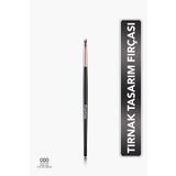Flormar Kesik Uçlu Düz Nail Art Tırnak Fırçası - Nail Art Styling Brush - 023 - 8690604597888