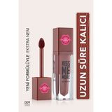 Flormar Kiss Me More Yüksek Pigmentli & Mat Bitişli Nemlendirici Likit Ruj (009 Intense) 8682536040808