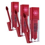 Flormar Kiss Me More Yüksek Pigmentli & Mat Bitişli Nemlendirici Likit Ruj 011 CANDY (3 paketi)