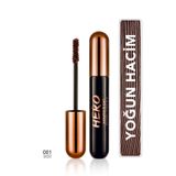 Flormar Kıvrım Ve Hacim Veren Maskara Suya Dayanıklı (Kahverengi) - Hero Volume & Curl Mascara-8682536093569