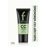 Flormar Kızarık Görünüm Önlemeye Yardımcı Cc Krem- Cc Cream - Cc02 Antıredness - 8690604534715