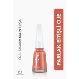 Flormar Klasik Parlak Bitişli Yüksek Pigmentli Oje -nail Enamel- 011 Tender Salmon New- 8682536035699