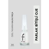 Flormar Klasik Parlak Bitişli Yüksek Pigmentli Oje - Nail Enamel- 310 Snow Whıte New- 8682536035859