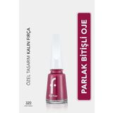 Flormar Klasik Parlak Bitişli Yüksek Pigmentli Oje -nail Enamel- 320 Rose Taboo New- 8682536035897