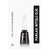 Flormar Klasik Parlak Bitişli Yüksek Pigmentli Oje - Nail Enamel- 323 Cherry Dessert New- 8682536035910