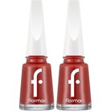 Flormar Klasik Parlak Bitişli Yüksek Pigmentli Oje Nail Enamel 539 Spicy (2 paketi)