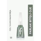 Flormar Klasik Parlak Bitişli Yüksek Pigmentli Oje - Nail Enamel -543 Spa Day