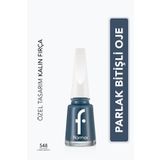 Flormar Klasik Parlak Bitişli Yüksek Pigmentli Oje - Nail Enamel -548 Long Nıghts- 8682536053099
