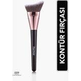 Flormar Kontür Fırçası Açılı Tasarım ile Günlük ve Gece Makyajı İçin Uygun 009