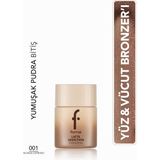 Flormar Latte Nemlendirici Formüllü Doğal Bronz Işıltılı Yüz ve Vücut Bronzer'ı - 001 Blonde Espresso - 8682536100526