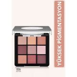 Flormar Mat & Işıltılı Kremsi Far Paleti 006 Felt Cute - Yüksek Pigmentasyonlu Göz Makyajı Paleti-8682536048484