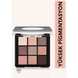 Flormar Mat & Işıltılı Kremsi Far Paleti - Eye Shadow Palette - 005 Nude Dude- 8682536048477