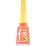 Flormar Mediterranean Yüksek Pigmentli & Parlak Bitişli Oje - TURUNCU