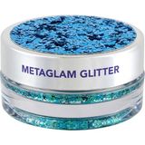 Flormar Metaglam Doğada Çözünebilen Yoğun Işıltılı & Ipeksi Dokulu Vücut Simi - MAVİ