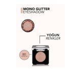 Flormar Mono Crystal pınk 01 göz farı