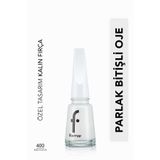 Flormar Nail Enamel 400 Bright White Klasik Parlak Bitişli Yüksek Pigmentli Oje