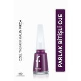 Flormar Nail Enamel 410 Lavender Dreams Klasik Parlak Bitişli Yüksek Pigmentli Oje
