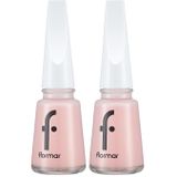 Flormar Nail Enamel Rose Coral 397 2'li Oje