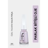 Flormar Nail Enamel Yoğun Renk Veren Uzun Süre Kalıcı Parlak Oje (464 Lavender Love) 8682536036184