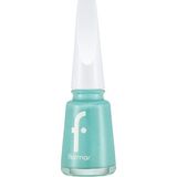 Flormar Nail Enamel Yüksek Pigmentli & Parlak Bitişli Oje - TURKUAZ