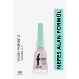 Flormar Nefes Alan Parlak Oje- Breathing Color Nail Enamel- 003 Lavender Love- 8682536032544