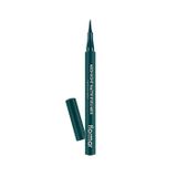 Flormar No:004 Green Matte Ekstra Mat Bitişli Yoğun Siyah Esnek Keçe Uçlu Kalem Eyeliner